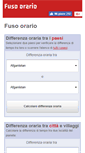 Mobile Screenshot of fuso-orario.com